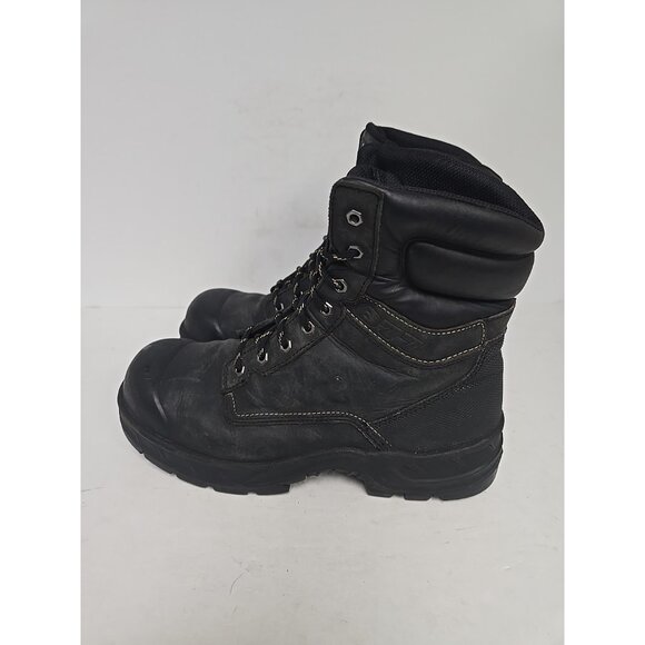 Dakota Men\'s 8\'\' 877 Steel Toe Steel Plate Safety Work Boots Black Size 12M main image 4